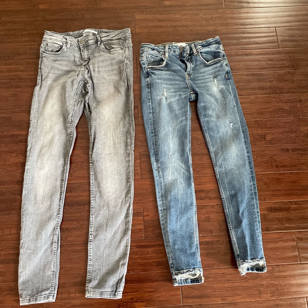Zara 2 skinny jeans
